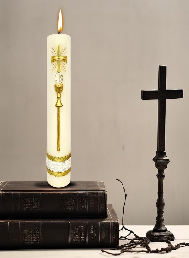 TALPGOD Religious Candles Catholic,Prayer Candles for Church Devotional Saint Blessed Mexican Gift,Baptism,Cirios Religiosos Catolicos,Jesus Candle,Cross Candle,Cirio Pascual,Veladoras Mexicanas - Image 4